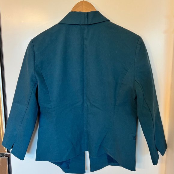 Le Château Women's Indigo Fitted Blazer - Picture 6 of 7